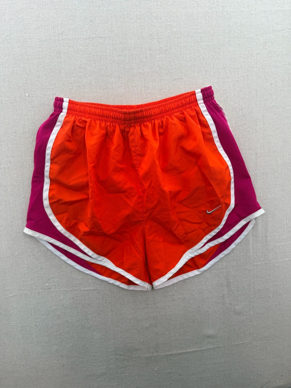 Nike Women’s Orange & Magenta Athletic Shorts